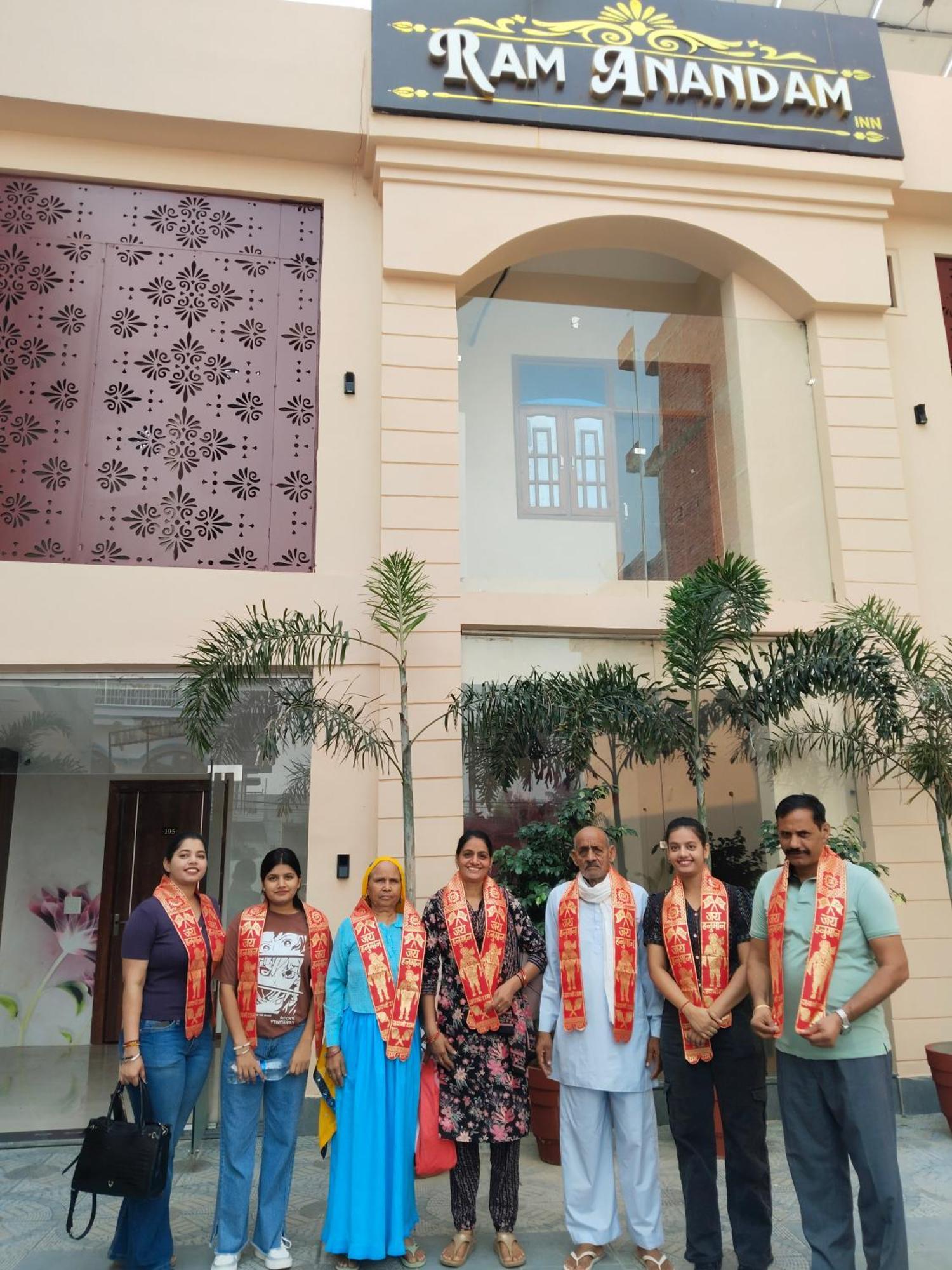 Hotel Ram Anandam Inn Faizābād Exterior foto
